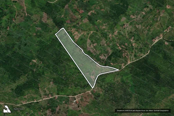 Imagem de satélite de JUÁ - LOTE 10 - Parte 10 em Alagoa Nova - PB