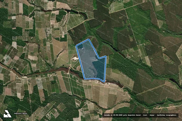 Imagem de satélite de FAZENDA AGNEZI 1 - Parte 1 em Jaguaré - ES