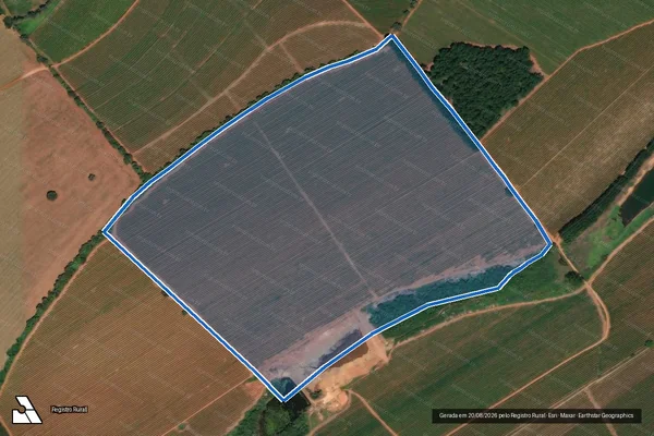 Imagem de satélite de FAZENDA FIGUEIRA - Parcela 1 em Boa Esperança - MG