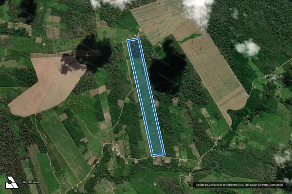 Imagem de satélite de SÍTIO FREDER - Parte 1 em Mojuí dos Campos - PA