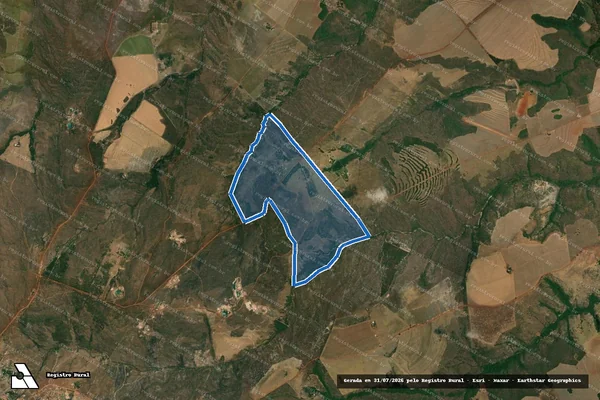 Imagem de satélite de FAZENDA SUCUPIRA - ÁREA DESMEMBRADA em Cristalina - GO