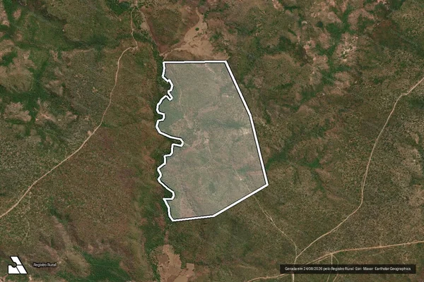 Imagem de satélite de FAZENDA SOL NASCENTE - DATA BACURI em Loreto - MA