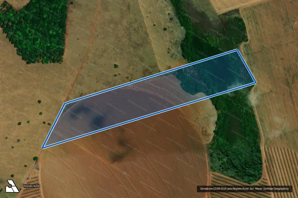 Imagem de satélite de Fazenda Alegre - 001 em Itaberaí - GO