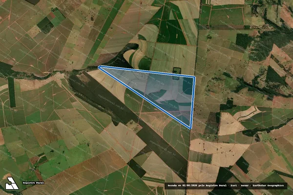 Imagem de satélite de FAZENDA EL SHADAI - Parte 1 em Guairaçá - PR