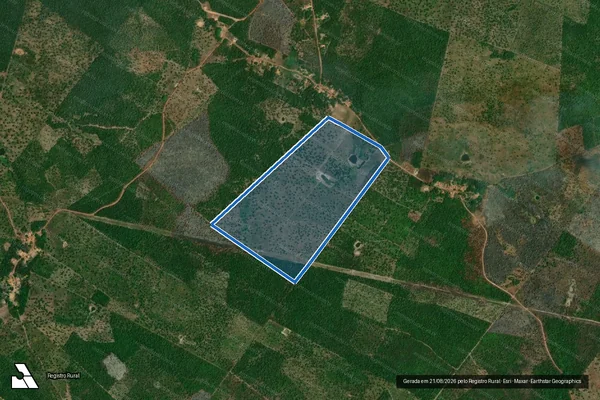 Imagem de satélite de PA TRES SETUBAL-MARAJA GAMELEIRA-LOTE 13 / Parte 1