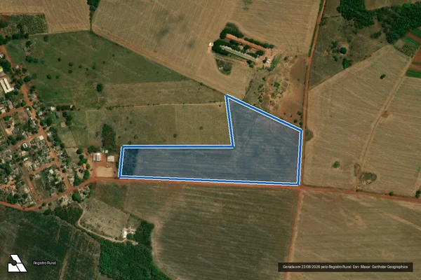 Imagem de satélite de Estância LBN - em Tangará da Serra - MT
