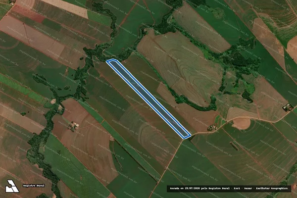 Imagem de satélite de Lote nº 193 - Lote nº 193 em Floraí - PR