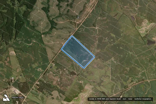 Imagem de satélite de GRANJA PAULUS - Parcela 1 em Arroio Grande - RS
