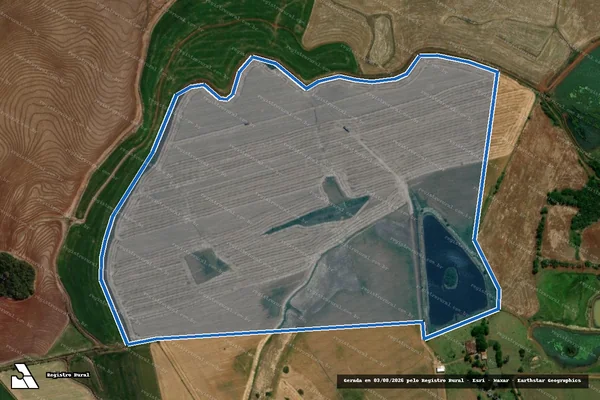 Imagem de satélite de Fazenda São José da Boa Vista - Fazenda São José da Boa Vista em São Borja - RS
