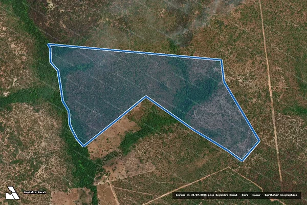 Imagem de satélite de Fazenda Santa Cruz - Parcela 04 em Balsas - MA
