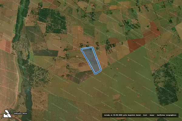 Imagem de satélite de ASS ESTADUAL RANCHO GRANDE PA0102S00Q00L038 - PA0102S00Q00L038 em Euclides da Cunha Paulista - SP