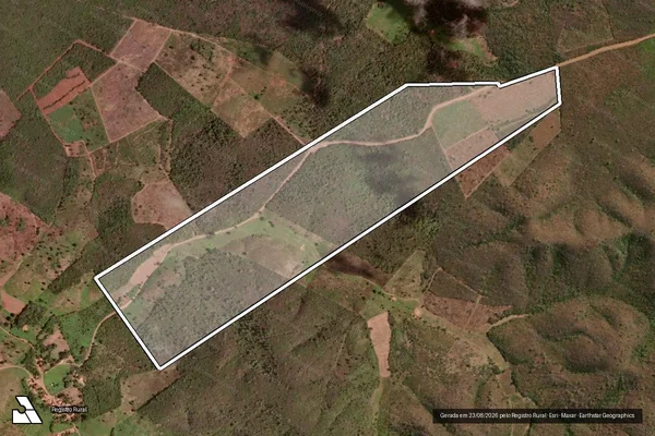 Imagem de satélite de FAZENDA SÍTIO - Parcela 1 em Parnaguá - PI