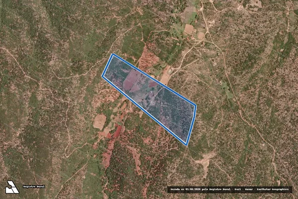 Imagem de satélite de SERRA DA DATA CAGADOS - JOSE DE SOUZA BARBOSA em Dom Inocêncio - PI