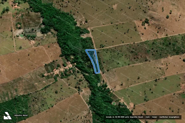 Imagem de satélite de Lote 04-Fazenda Carvalho-P. A. Cajueiro I