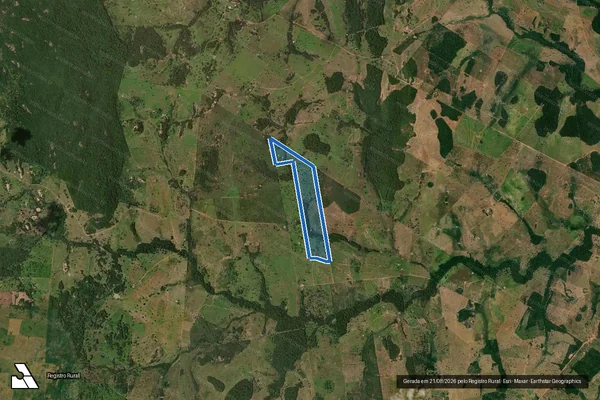 Imagem de satélite de Fazenda Estância 3R - Parte 1 em Porto Esperidião - MT