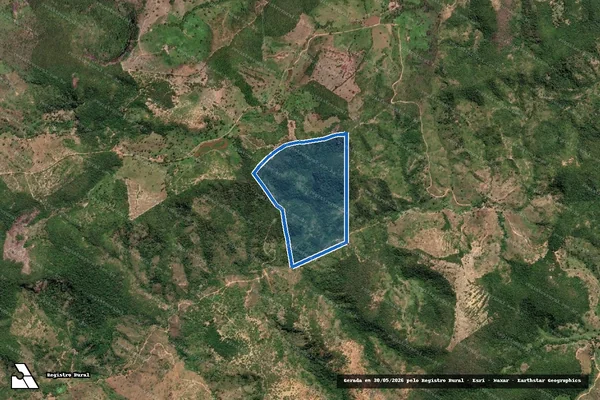 Imagem de satélite de FAZENDA ESTANCIA SÃO CRISTOVÃO - GLEBA 01 em Almenara - MG