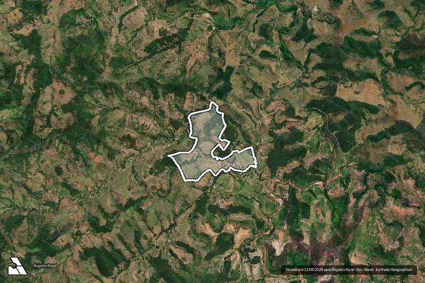 Imagem de satélite de FAZENDA SÃO BERNARDO - PARTE 1 em Governador Valadares - MG