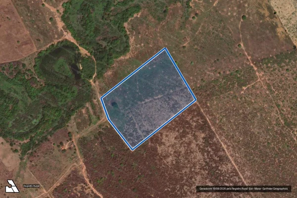 Imagem de satélite de Fazenda Canadam - Parte 1 em Verdelândia - MG