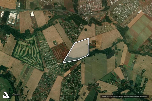 Imagem de satélite de LOTE 119, 119-C, 120 - GLEBA CAFESAL em Cambé - PR