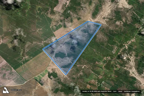 Imagem de satélite de FAZENDA MACANUDO XXVIII - FAZENDA MACANUDO XXVIII em Milagres do Maranhão - MA