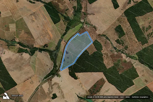 Imagem de satélite de FAZENDA TANABI - Gleba A em Gurupi - TO