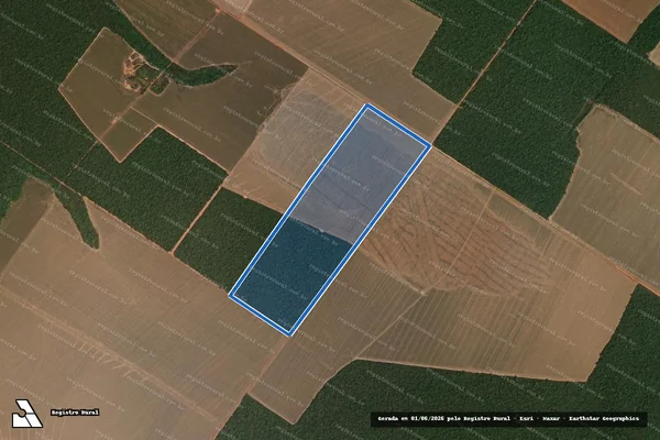 Imagem de satélite de FAZENDA TREVO III - Parte 1 em Sinop - MT