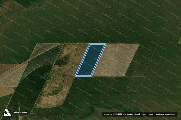 Imagem de satélite de FAZENDA SUCUPIRA II - Parcela 1 em Reserva do Cabaçal - MT
