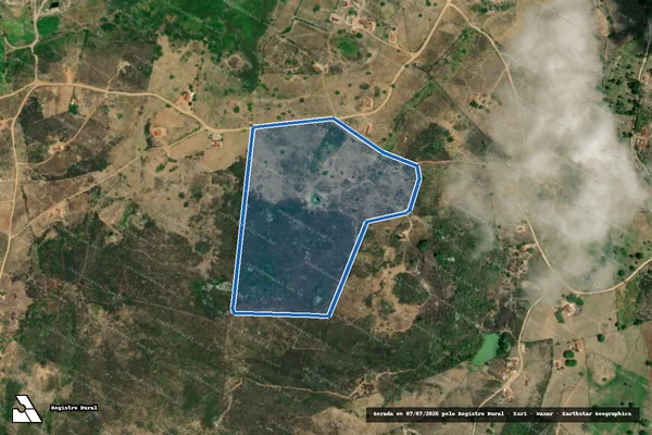 Imagem de satélite de Fazenda Alagamar - Parte 67 - João Severino da Silva em Salgado de São Félix - PB
