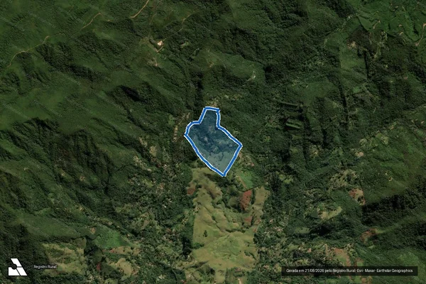 Imagem de satélite de Sítio Sem Denominação - Parte 1 em São José dos Campos - SP