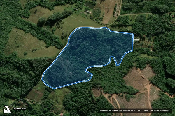 Imagem de satélite de Fazenda Morungava - Parte 1 em Taquara - RS