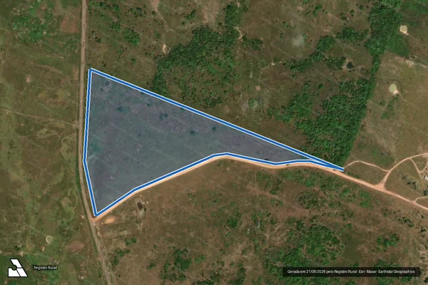 Imagem de satélite de FAZENDA RIBEIRÃO NOVO II - Parte 1 em Rio Maria - PA