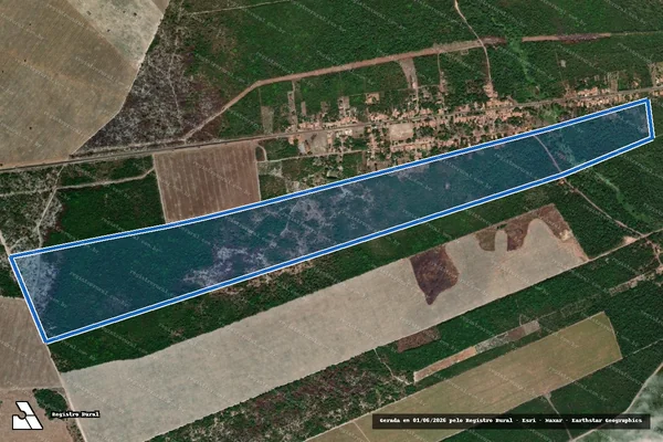 Imagem de satélite de FAZENDA TRÊS IRMÃOS - . em Brejo - MA