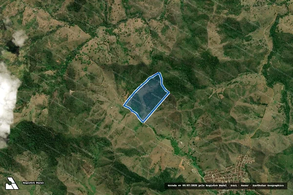 Imagem de satélite de Fazenda Riacho Doce 2 - Parte 1 em Caatiba - BA