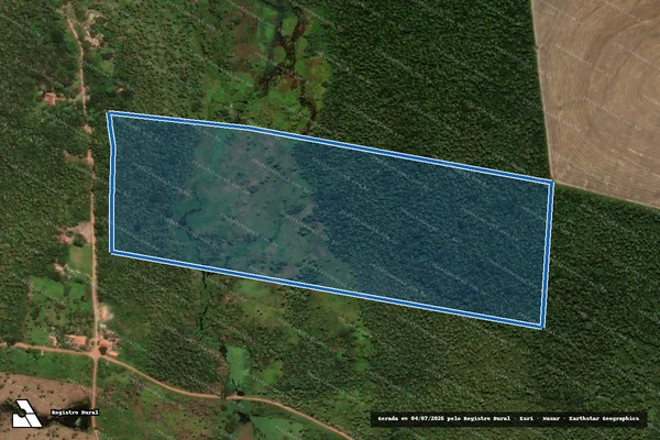 Imagem de satélite de Fazenda Marmorana - PARCELA 02 em Matões - MA