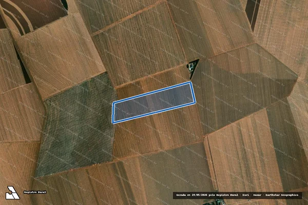 Imagem de satélite de FAZENDA ÁGUA LIMPA em Nova Mutum - MT