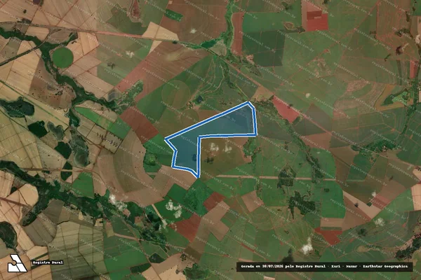 Imagem de satélite de FAZENDA BOM RETIRO - FAZENDA BOM RETIRO em Miguelópolis - SP