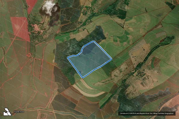 Imagem de satélite de Fazenda Santa Rita - Parte 1 em Ribeirão Preto - SP