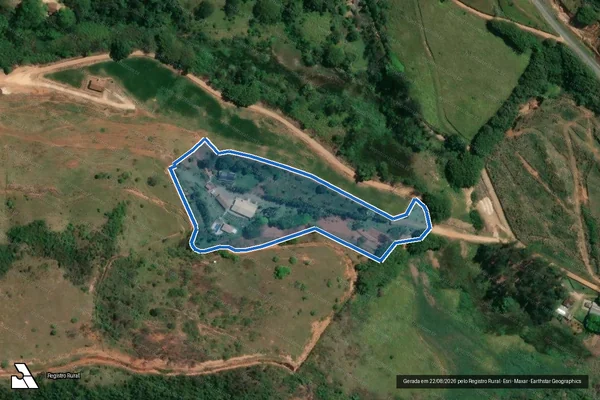 Imagem de satélite de Bom Retiro - Parte 1 em Urucânia - MG