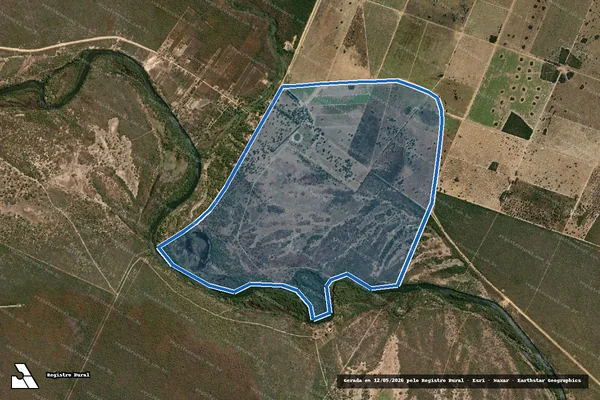 Imagem de satélite de Fazenda Agroeste I - Gleba B em Mansidão - BA