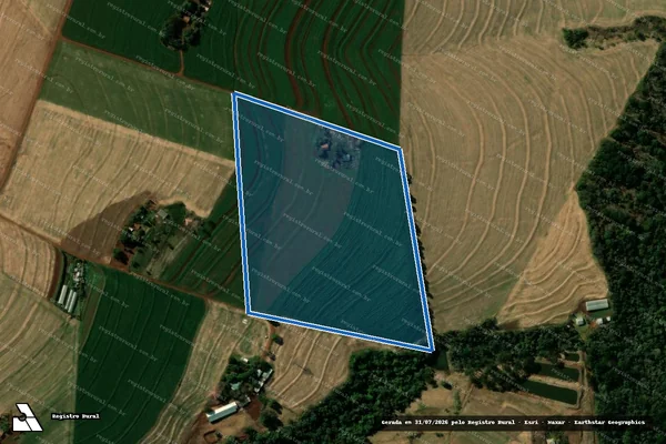 Imagem de satélite de FAZENDA FLAMAPEC - Lote 329 em Cascavel - PR