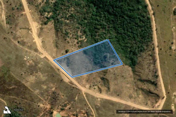 Imagem de satélite de FAZENDA DAS TRÊS BARRAS - GLEBA 32 em Cordisburgo - MG