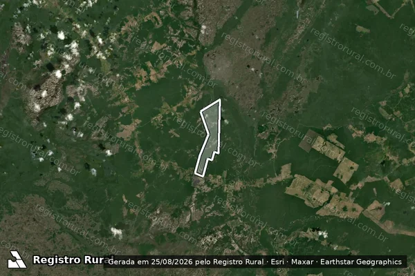 Imagem de satélite de FAZENDA ALAGOAS / FAZENDA ALAGOAS