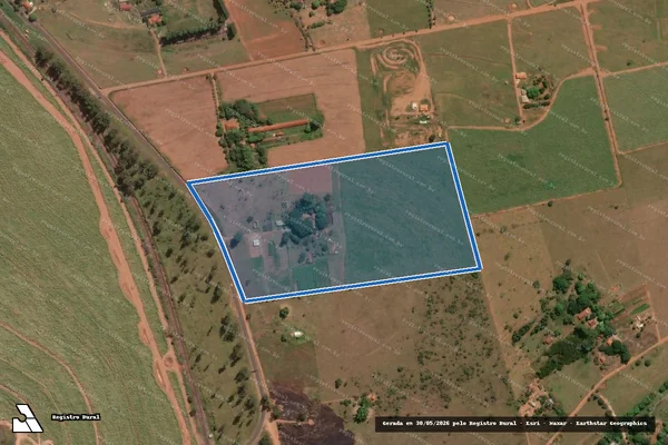 Imagem de satélite de Assentamento Estadual Bueno de Andrada PA0079S00Q00L011 - Lote 011 em Araraquara - SP