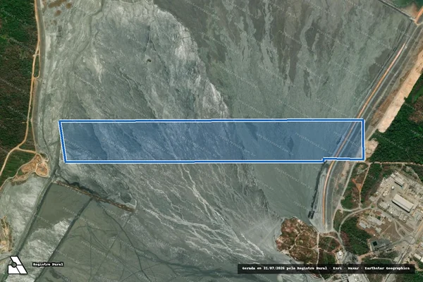 Imagem de satélite de Sitio Boa Esperança - LT 25 QD 66 - Sítio Boa Esperança em Canaã dos Carajás - PA