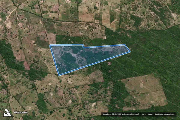 Imagem de satélite de Fazenda Poço do Angico - Sítio Poço do Angico (Parcela 19) em Belo Jardim - PE
