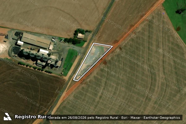Imagem de satélite de LOTE DE TERRAS Nº 44-B - Parte 2 em Francisco Alves - PR