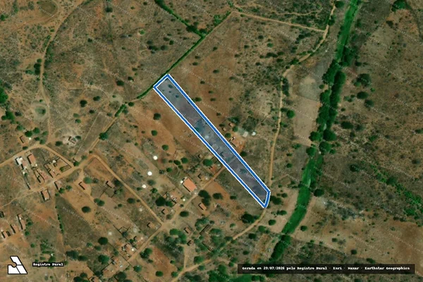 Imagem de satélite de FAZENDA OLHO D ÁGUA DO PADRE  - Sítio Olho d?Água do Padre (Parcela 02) em Riacho das Almas - PE