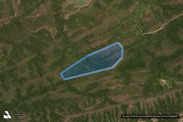 Imagem de satélite de Sitío Rancho Alegre - Parte 1 em Planalto da Serra - MT