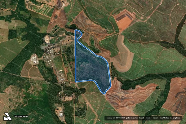 Imagem de satélite de Fazenda Quatá - Gleba ?F? em Quatá - SP