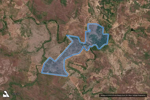 Imagem de satélite de EMBIRATANHA - Parte 1 em São João da Serra - PI